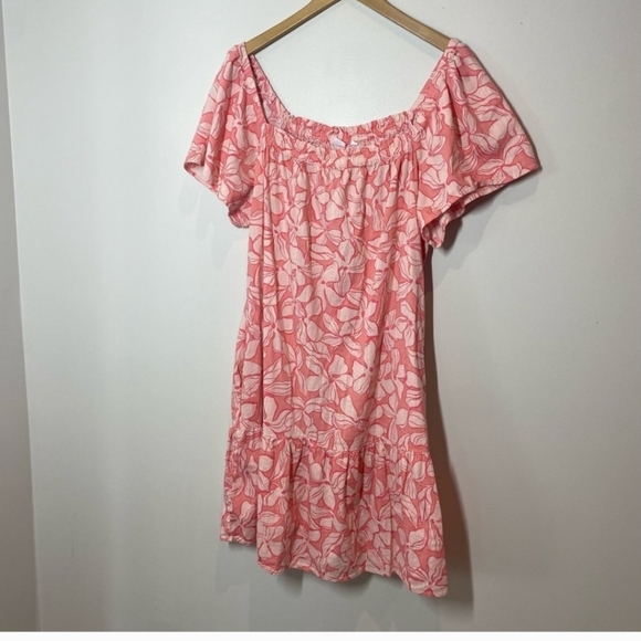 GAP Print Squareneck Mini Dress size XL - Picture 1 of 3